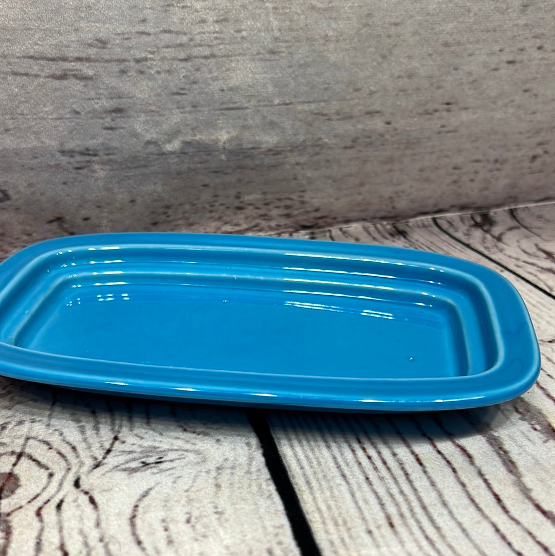 Fiesta ware butter dishes