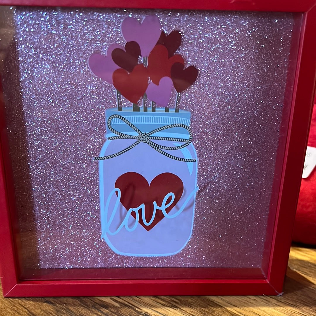 Valentines Day Shadow Boxes