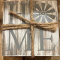 Coasters set (4)