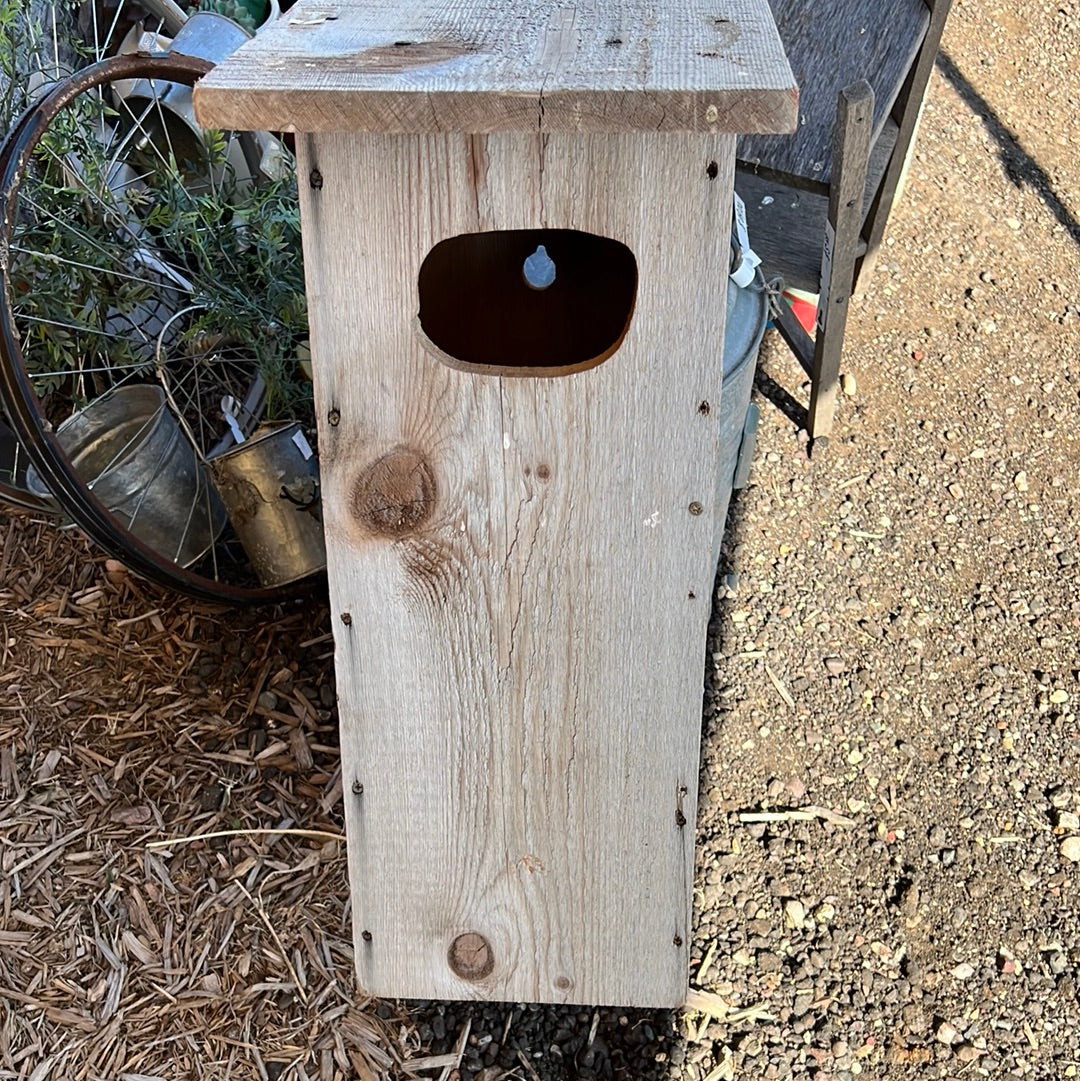 Handmade birdhouse