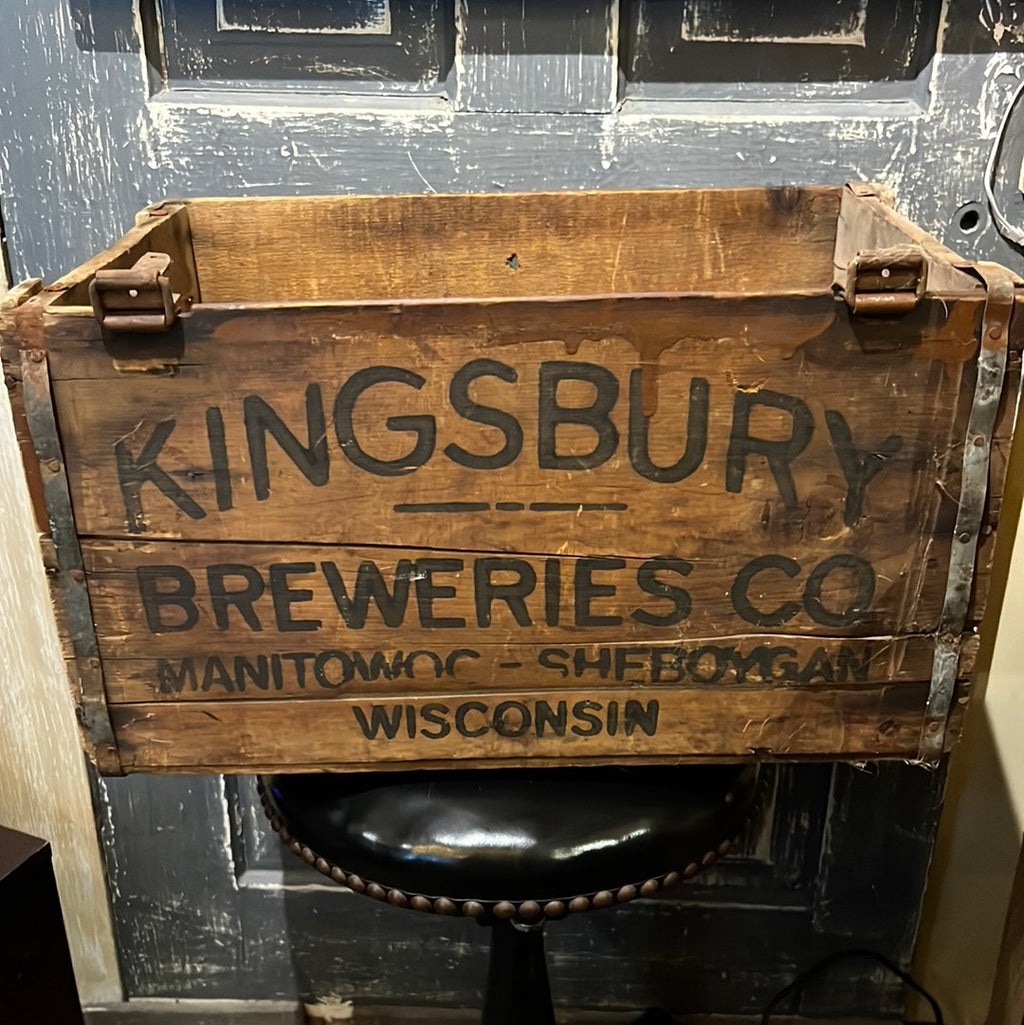 Kingsbury Breweries Wood Crate
