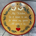 Rosemaling wall decor