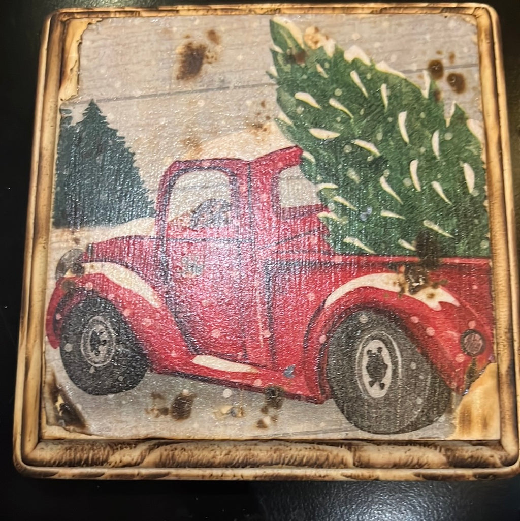 Christmas Handmade Coasters