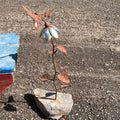 Humming bird metal art