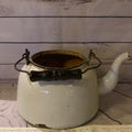 Cast Iron Enamel teat pot