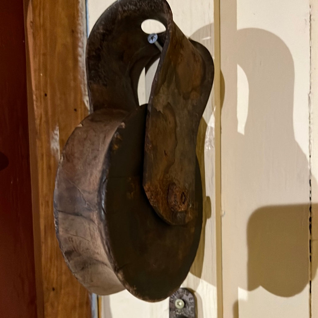 Large Wood Pulley