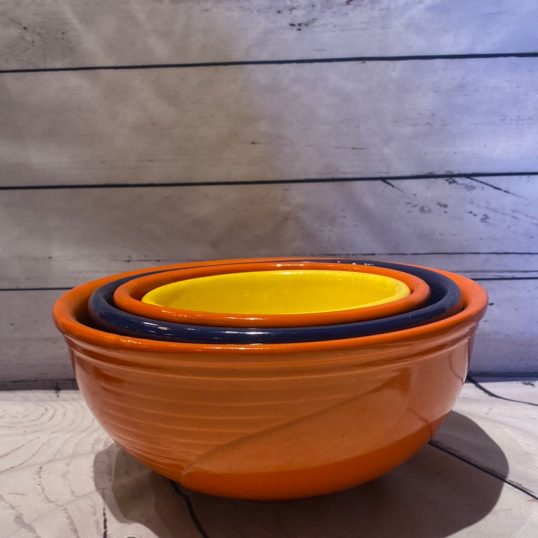 Nesting bowls/redwing (set4)