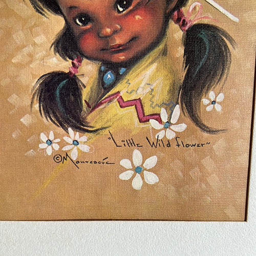 "Littlewild Flower" Native Painting