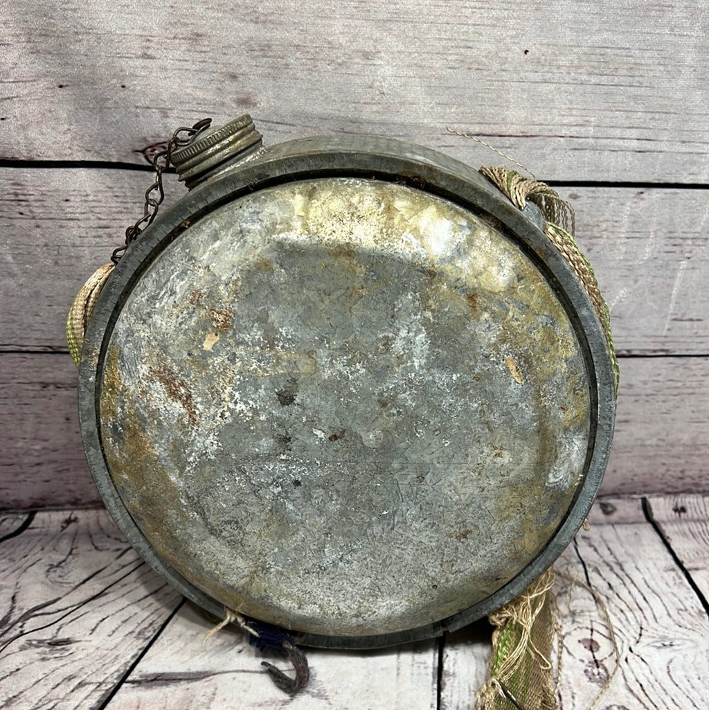 Vintage Aluminum Water Canteen