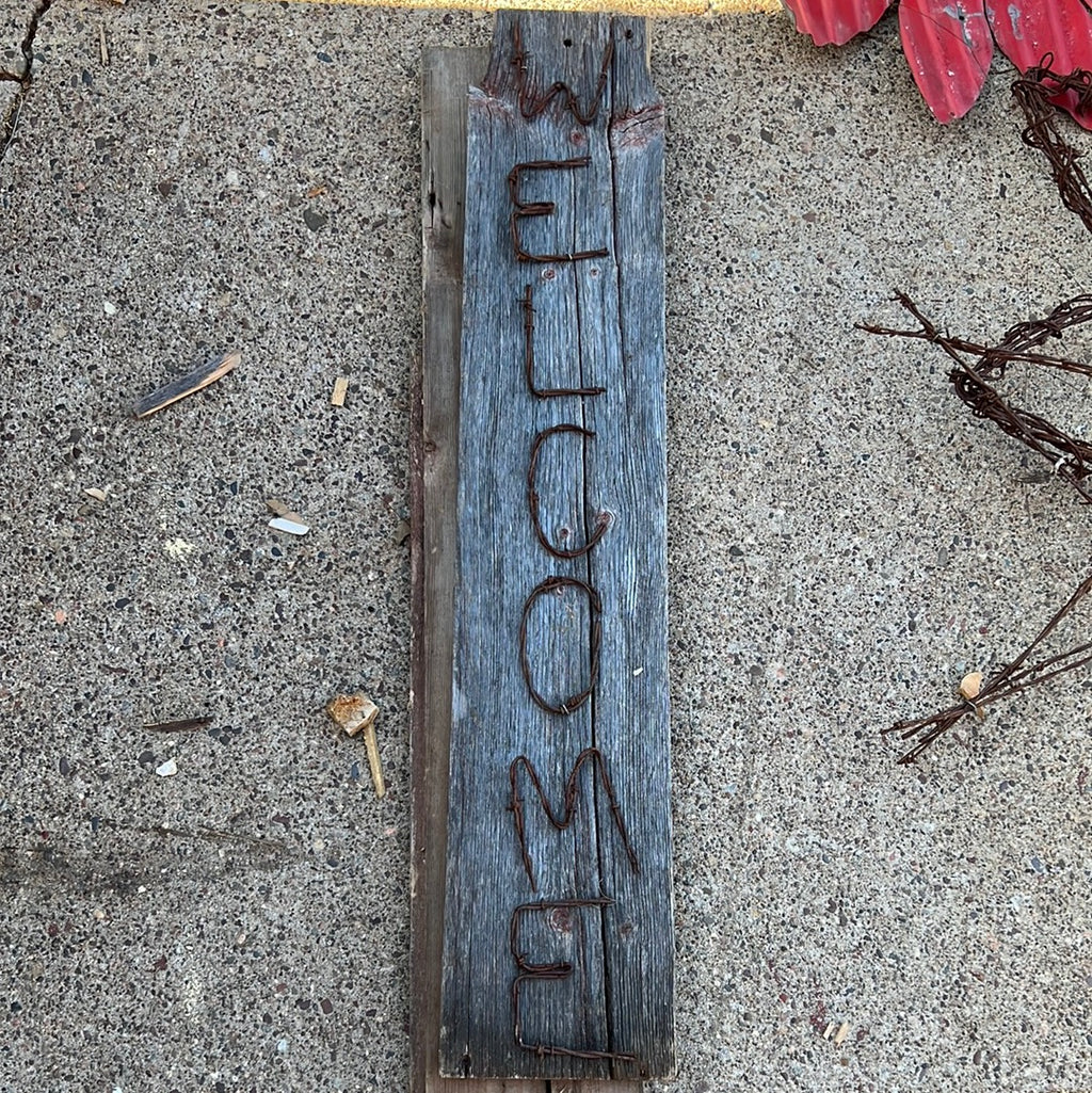 Welcome sign