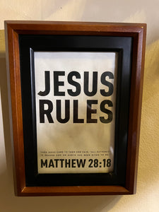 Jesus rules