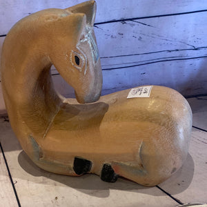 Wooden Horse Carving