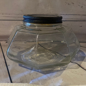 Vintage airdor glass jar