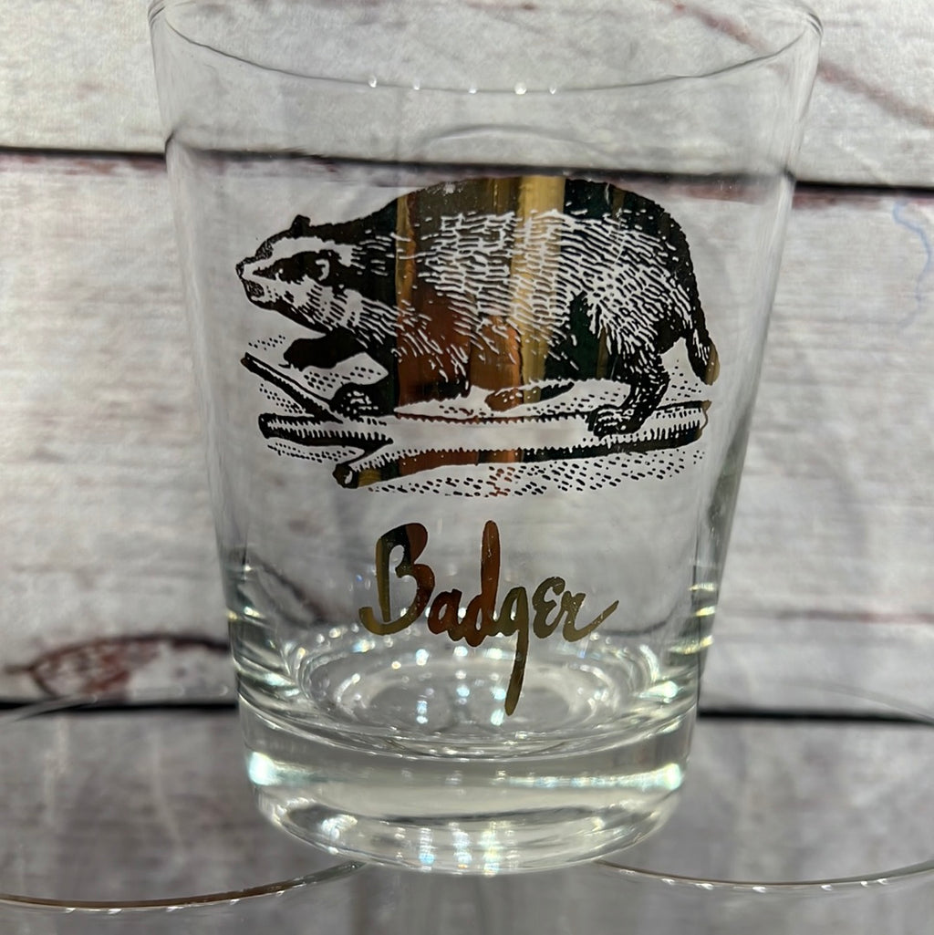 Badger Whiskey Glasses