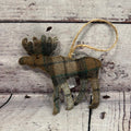 Hand knitted moose