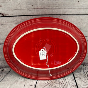 Fiesta ware pasta dish