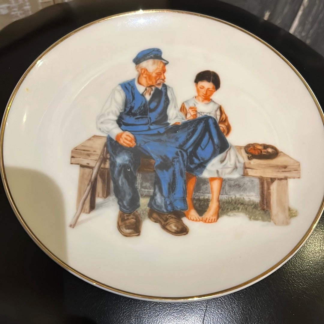 Norman Rockwell Plates