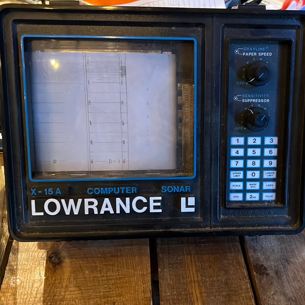 Lawrence X-15A Fish Finer w/papers