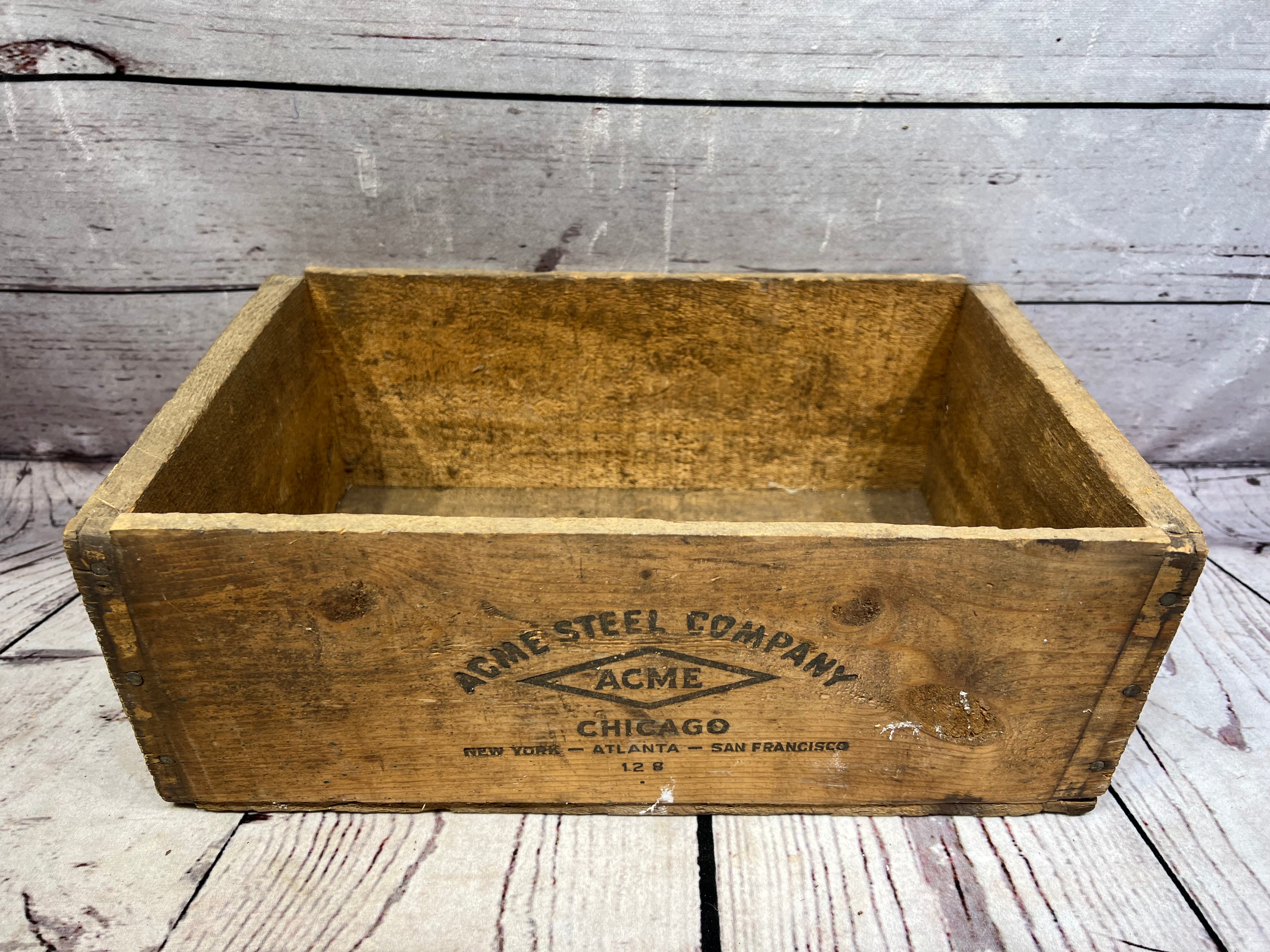 Acme Steel Company box