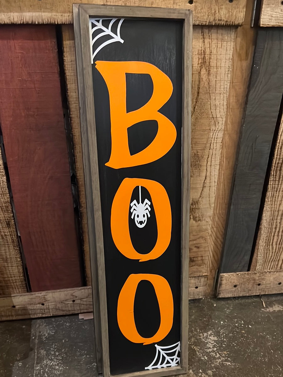 Large Boo Signs – The Nickel Barn
