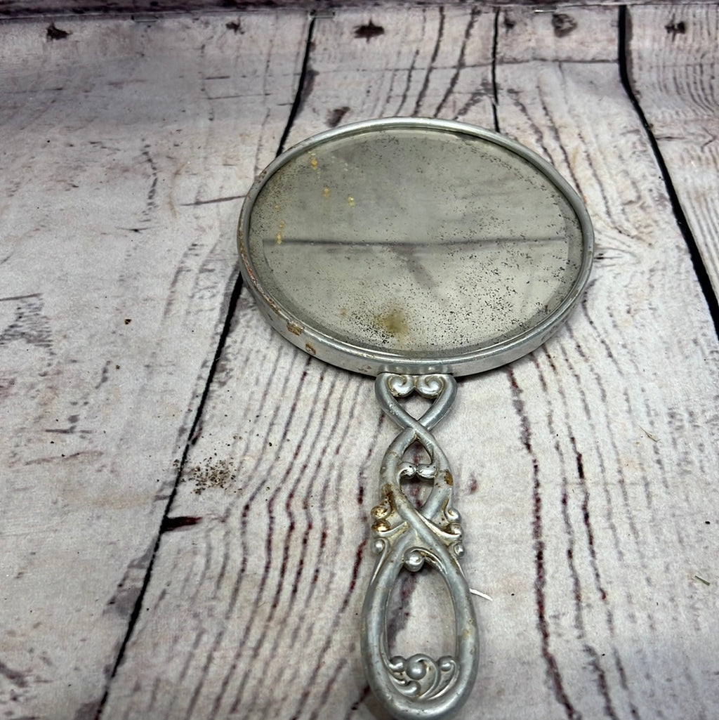 Aluminum Hand Mirror