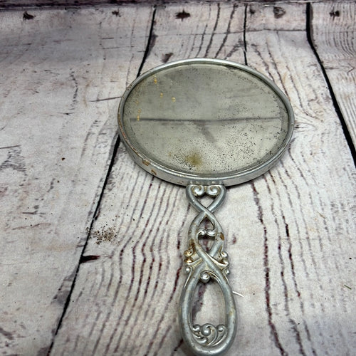 Aluminum Hand Mirror