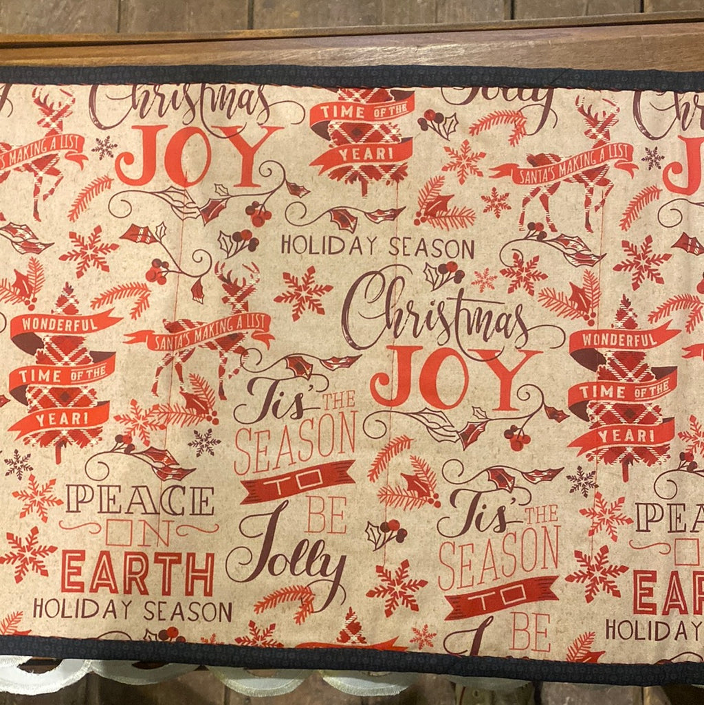 32” x 12.5” Table Runner
