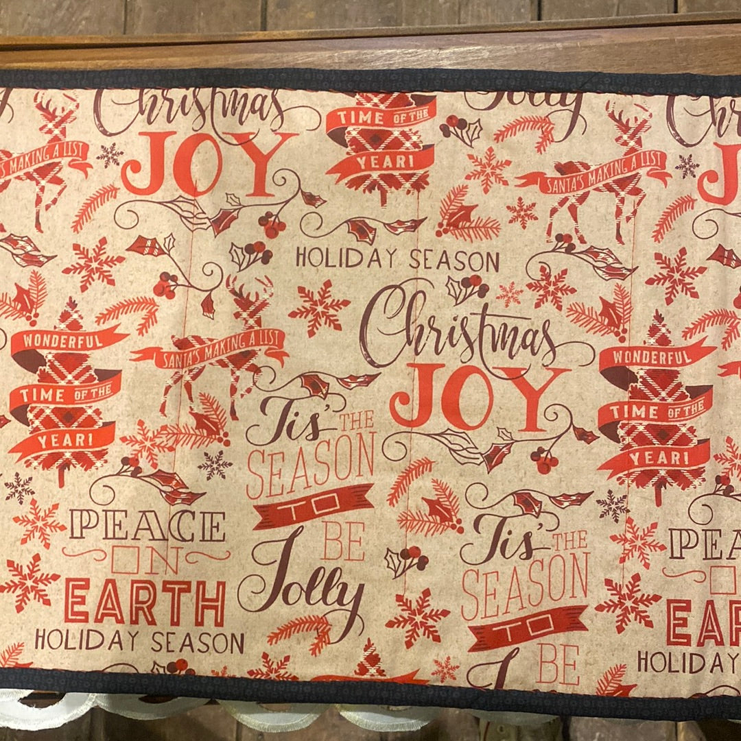 32” x 12.5” Table Runner