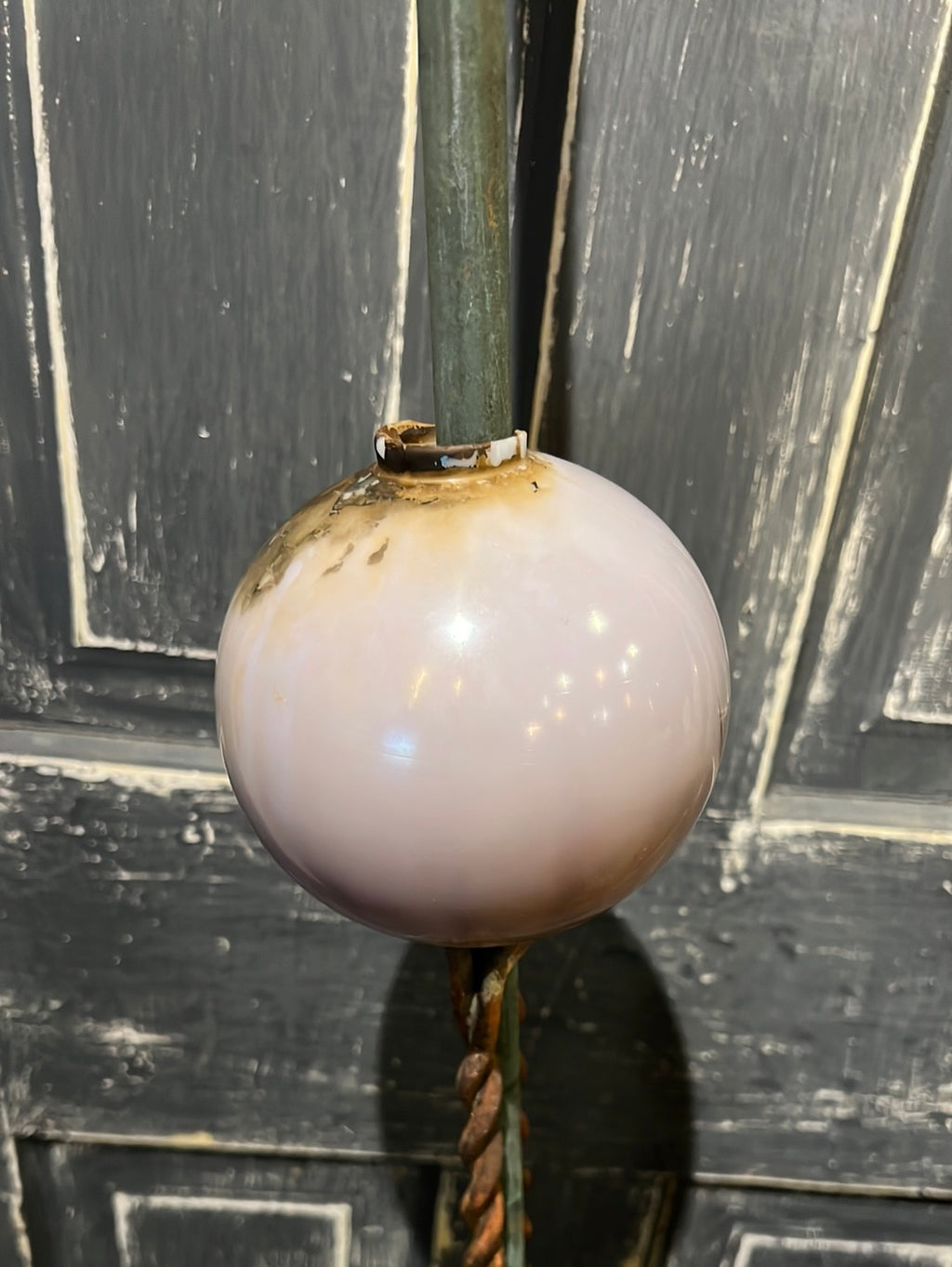 Lighting rod, with glob