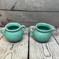 USA Pottery Cream & Sugar