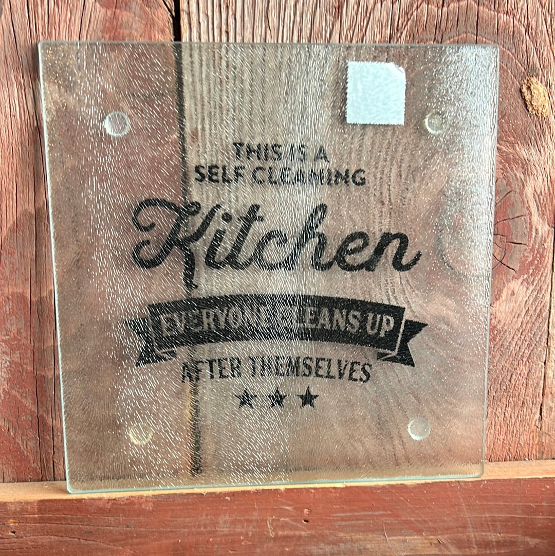 Glass Plate Coasters