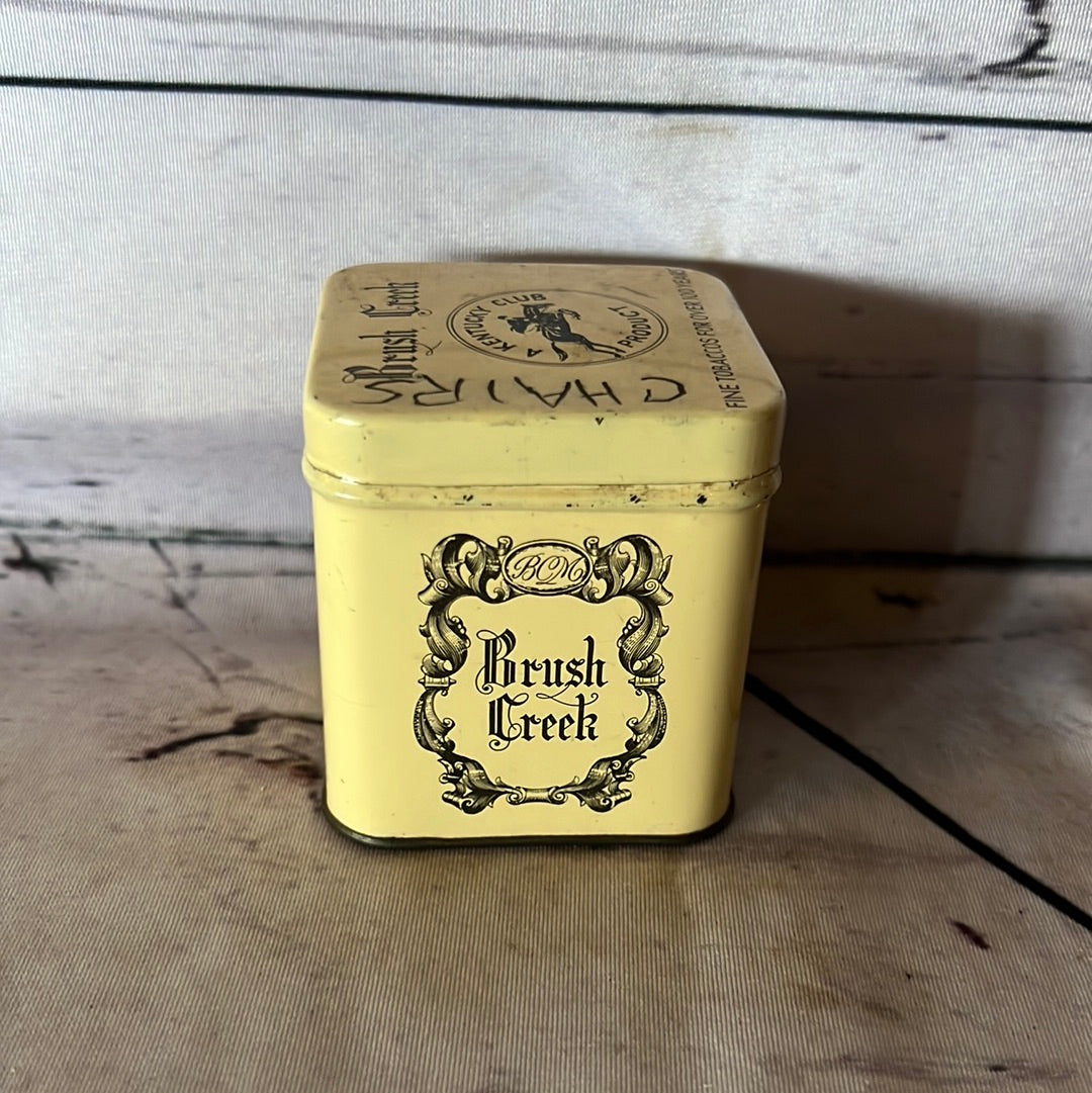 Brush Creek Fine Tobacco Tin