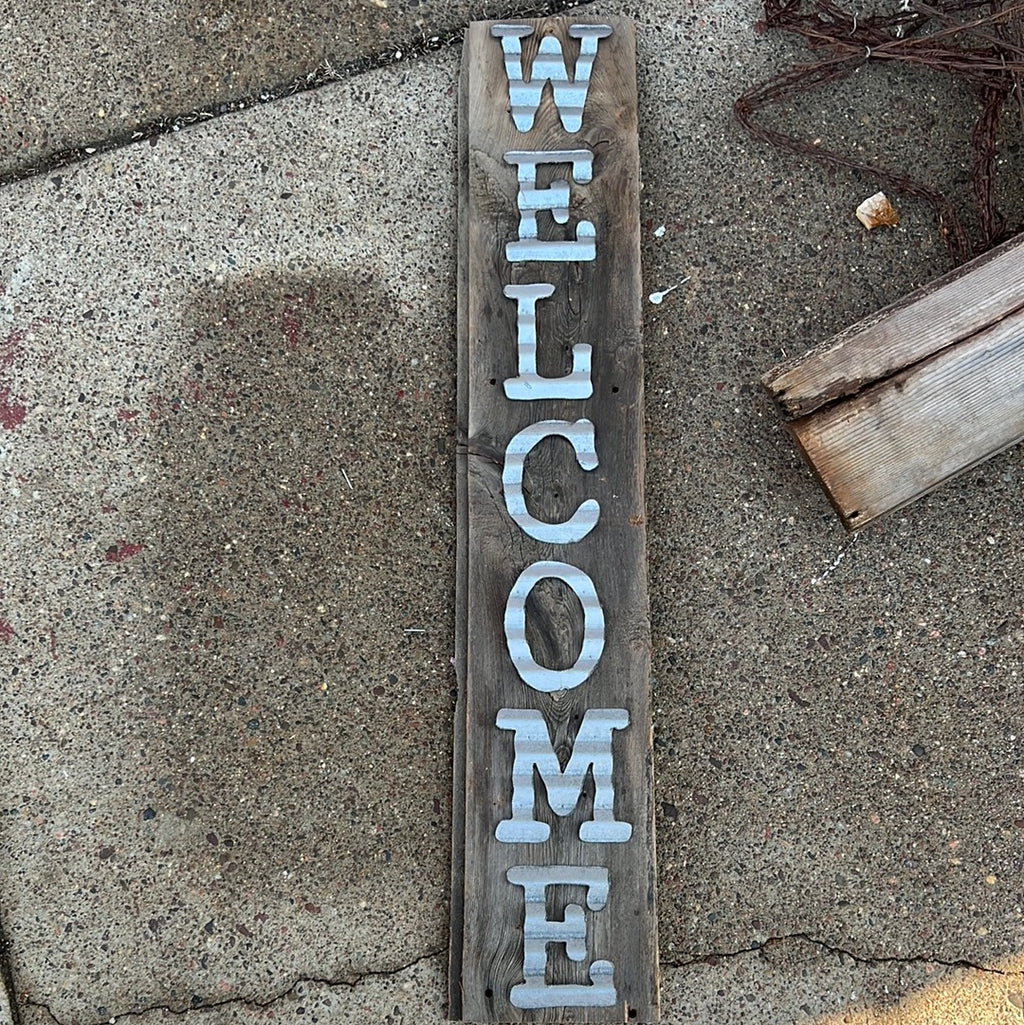 Welcome sign