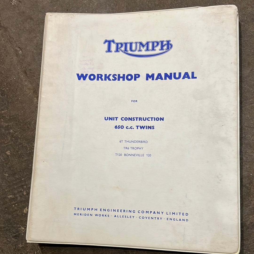 Triumph Workshop Manual