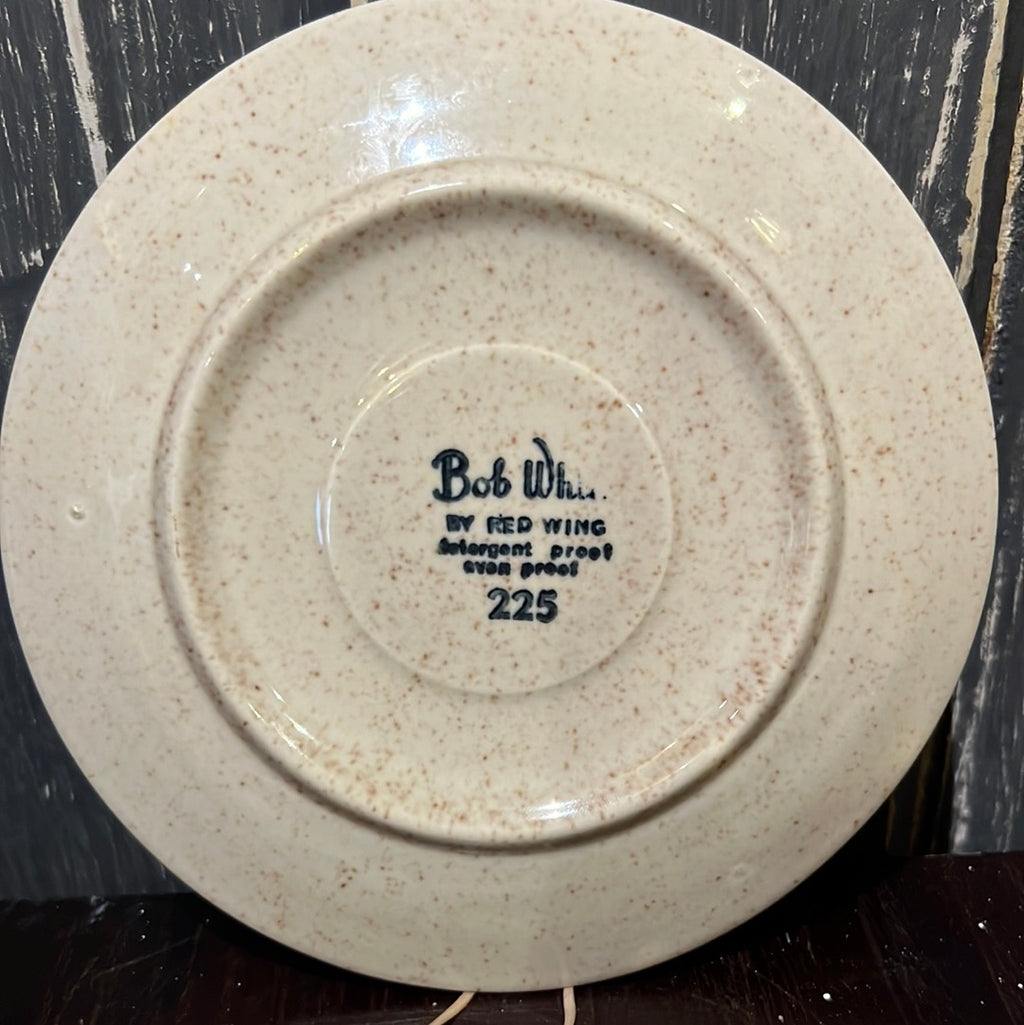 Bob White Redwing Dishes
