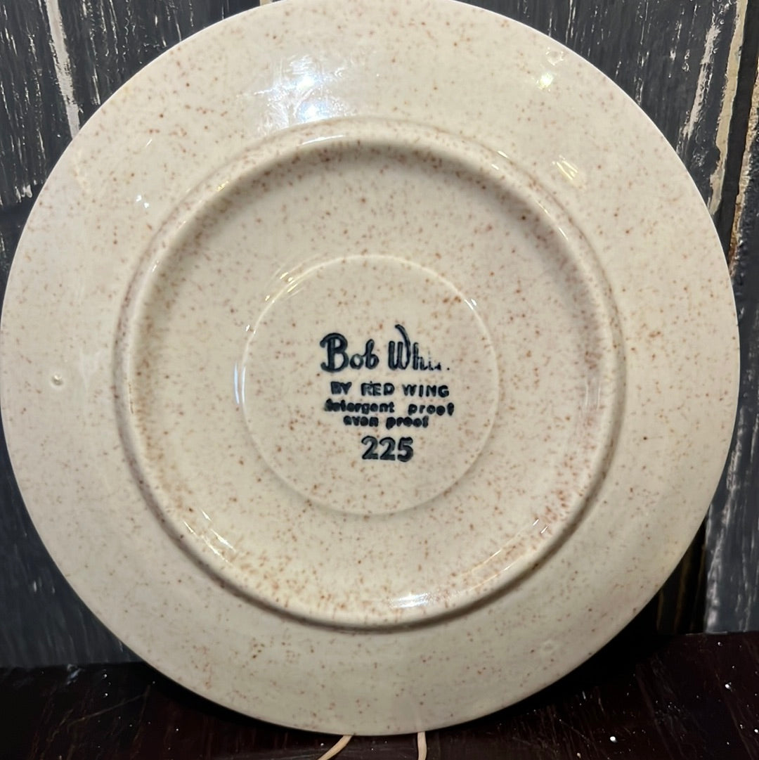 Bob White Redwing Dishes