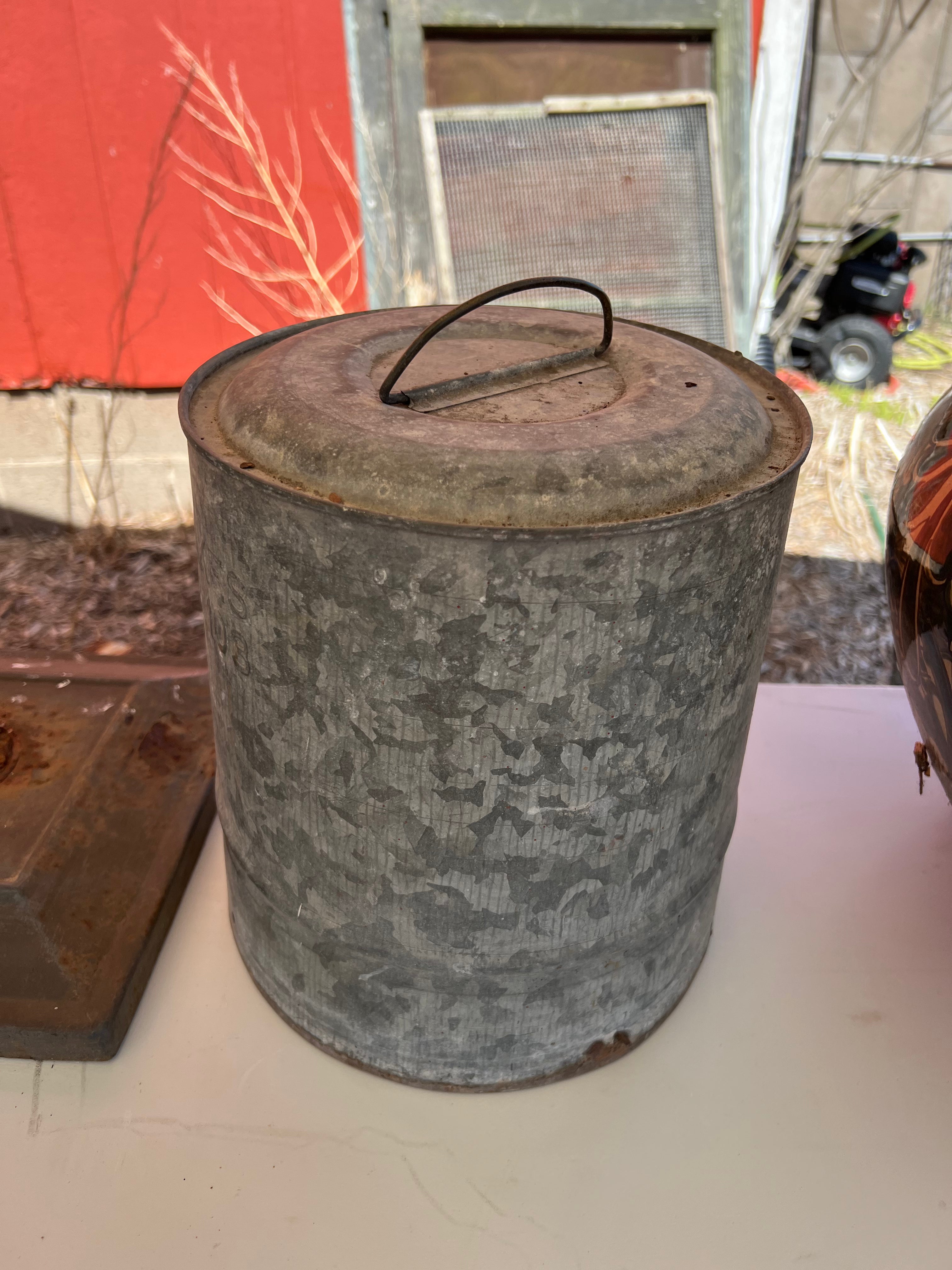 Galvanize Pail