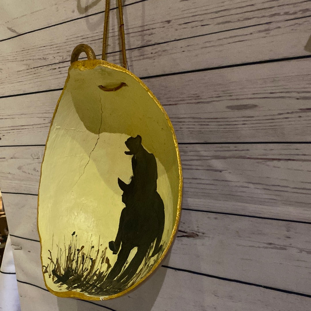 Hanging Pumpkin Painting