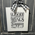 Handmade Wood Sign