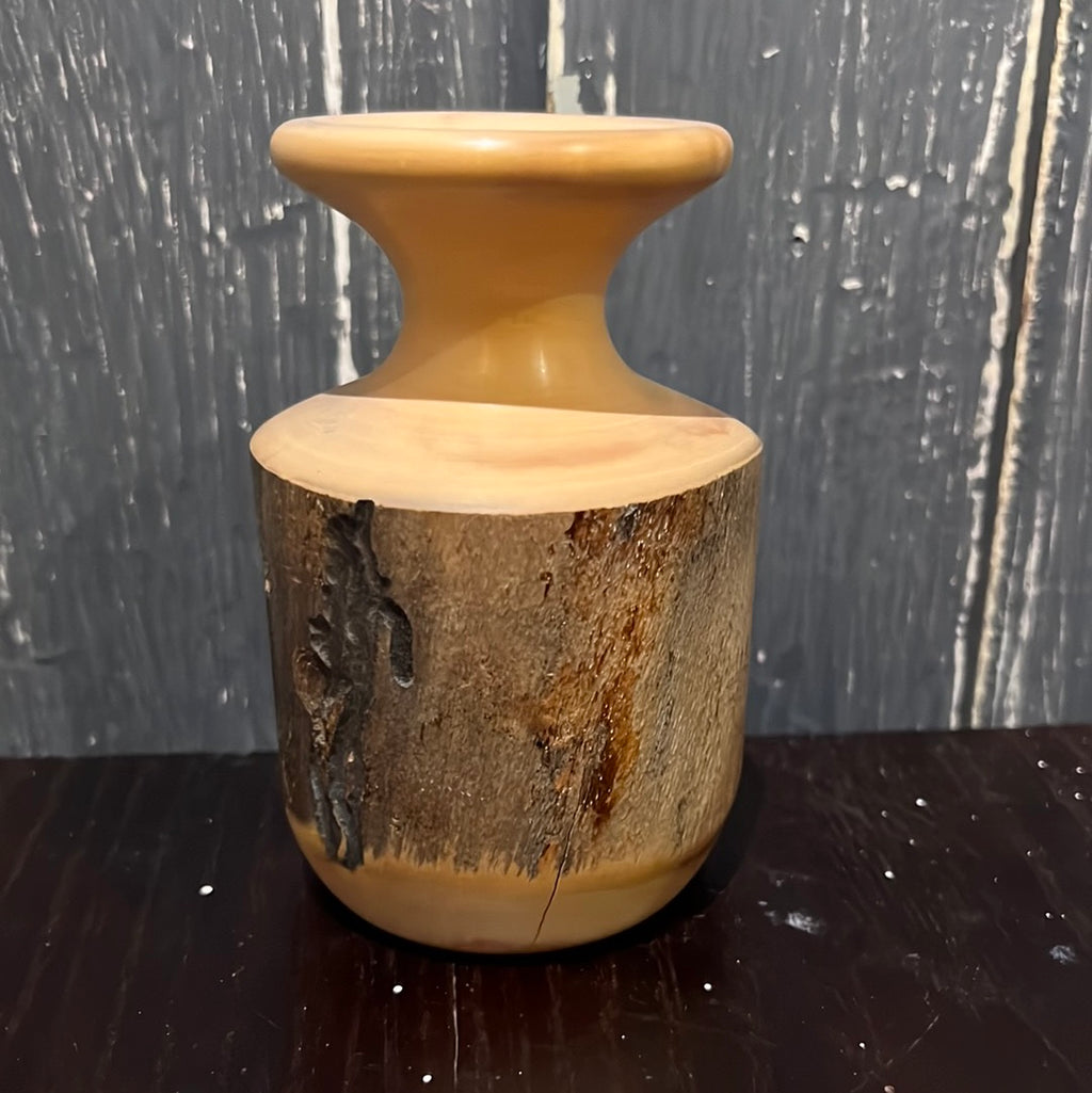 Aspen Wood Turned Vase