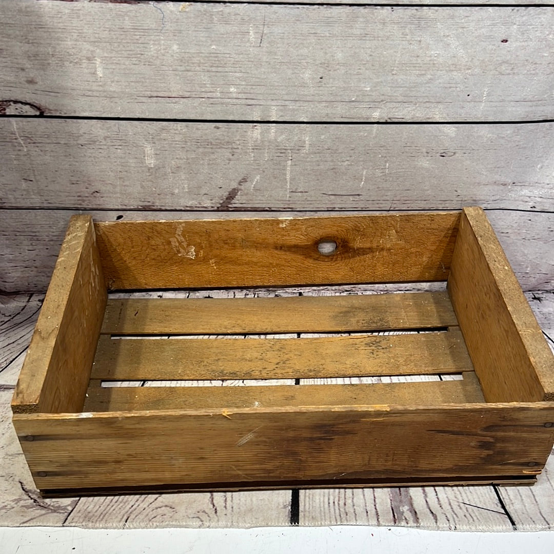 Wood crate