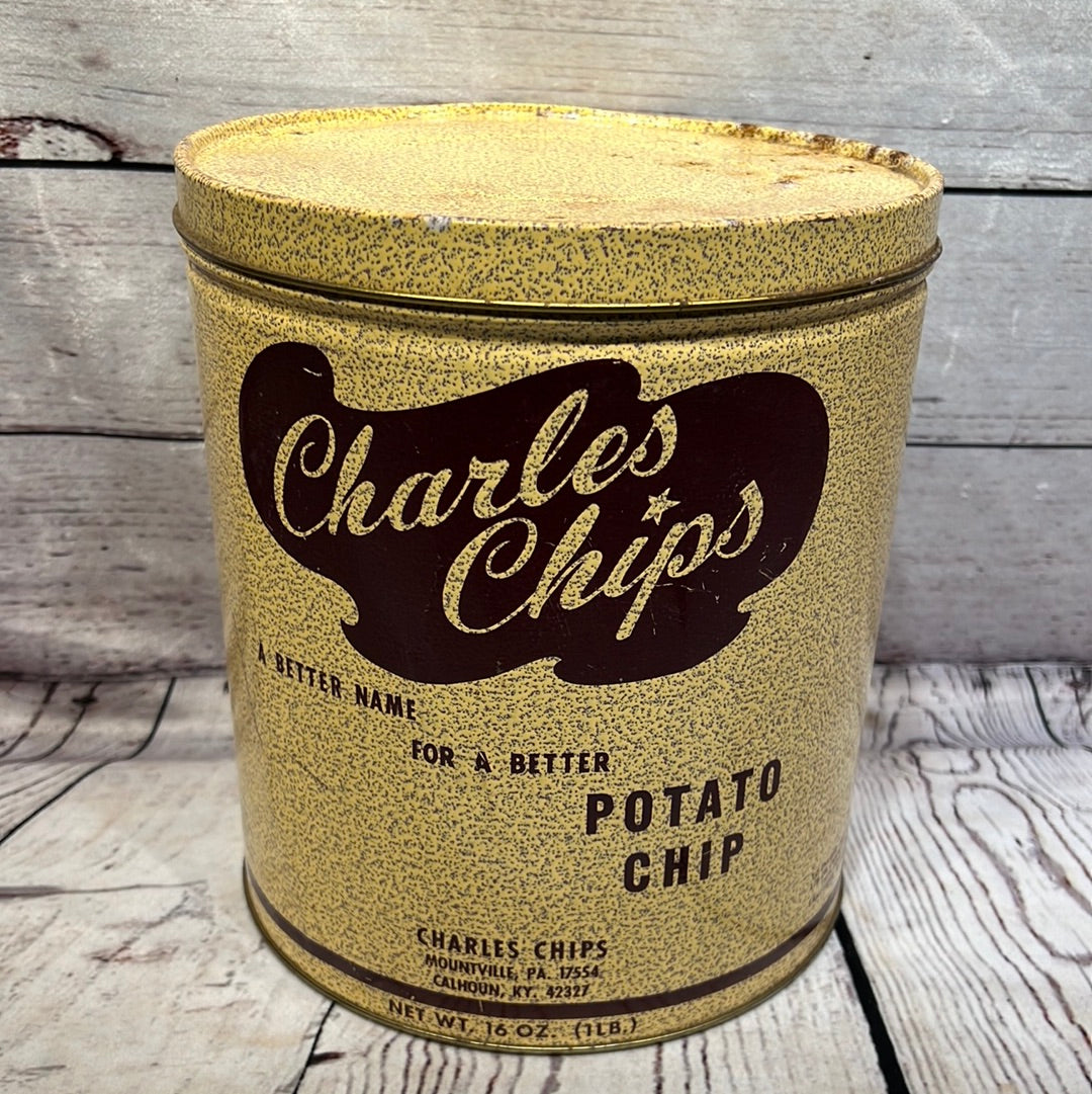 Charles Chips Tin