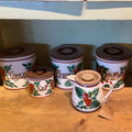 Bauer Pottery containers