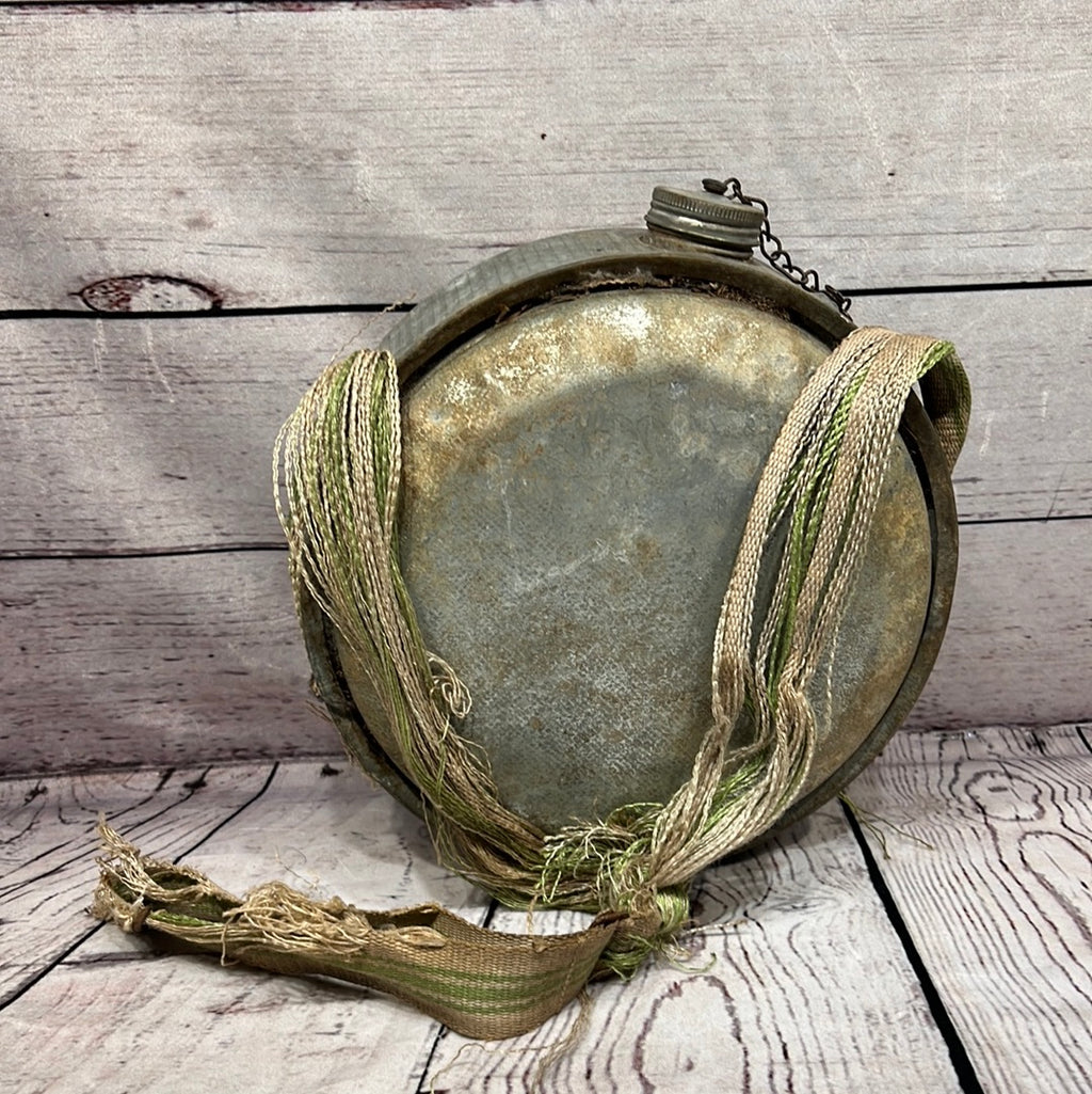 Vintage Aluminum Water Canteen