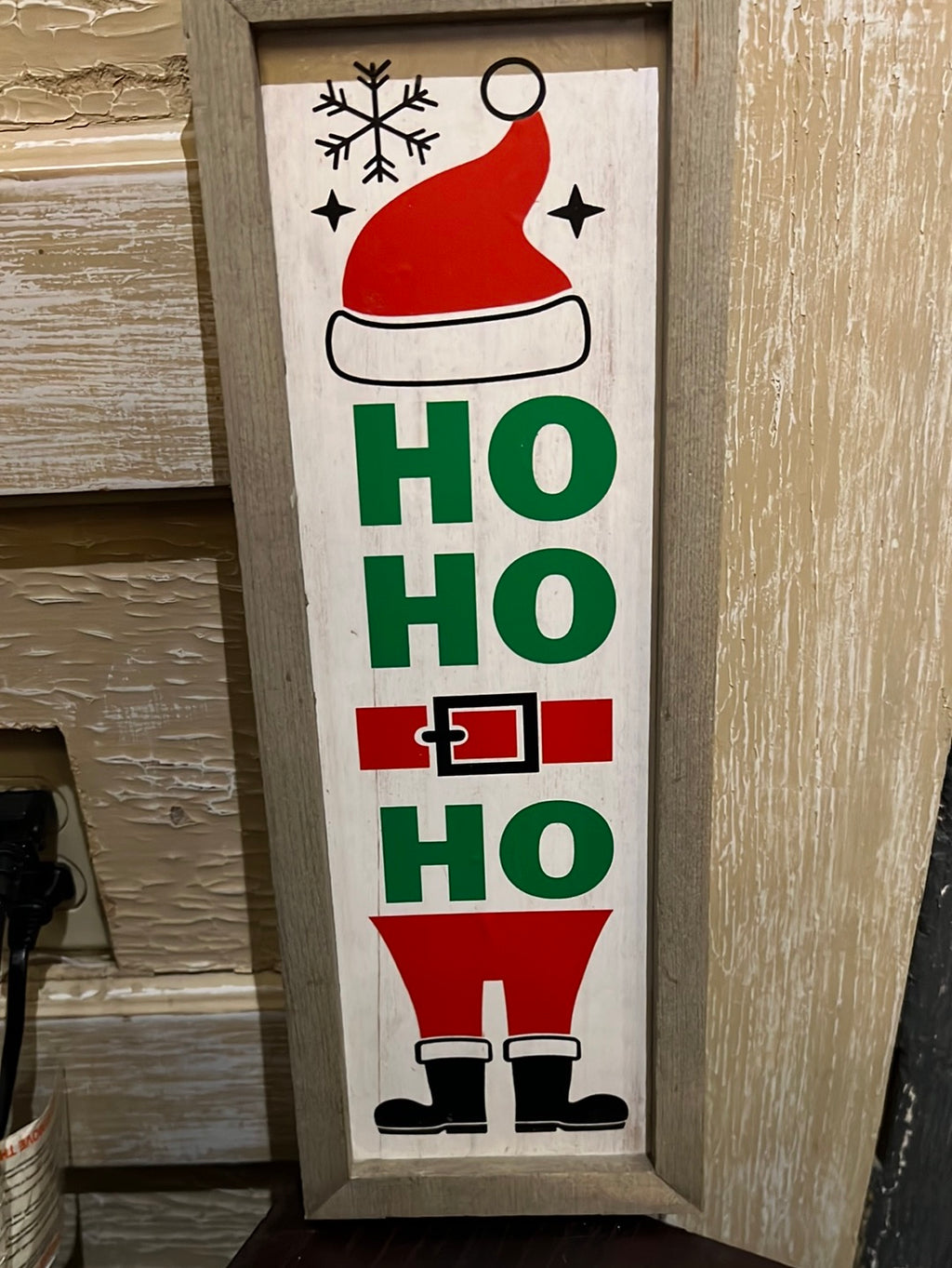 Assorted Christmas signs