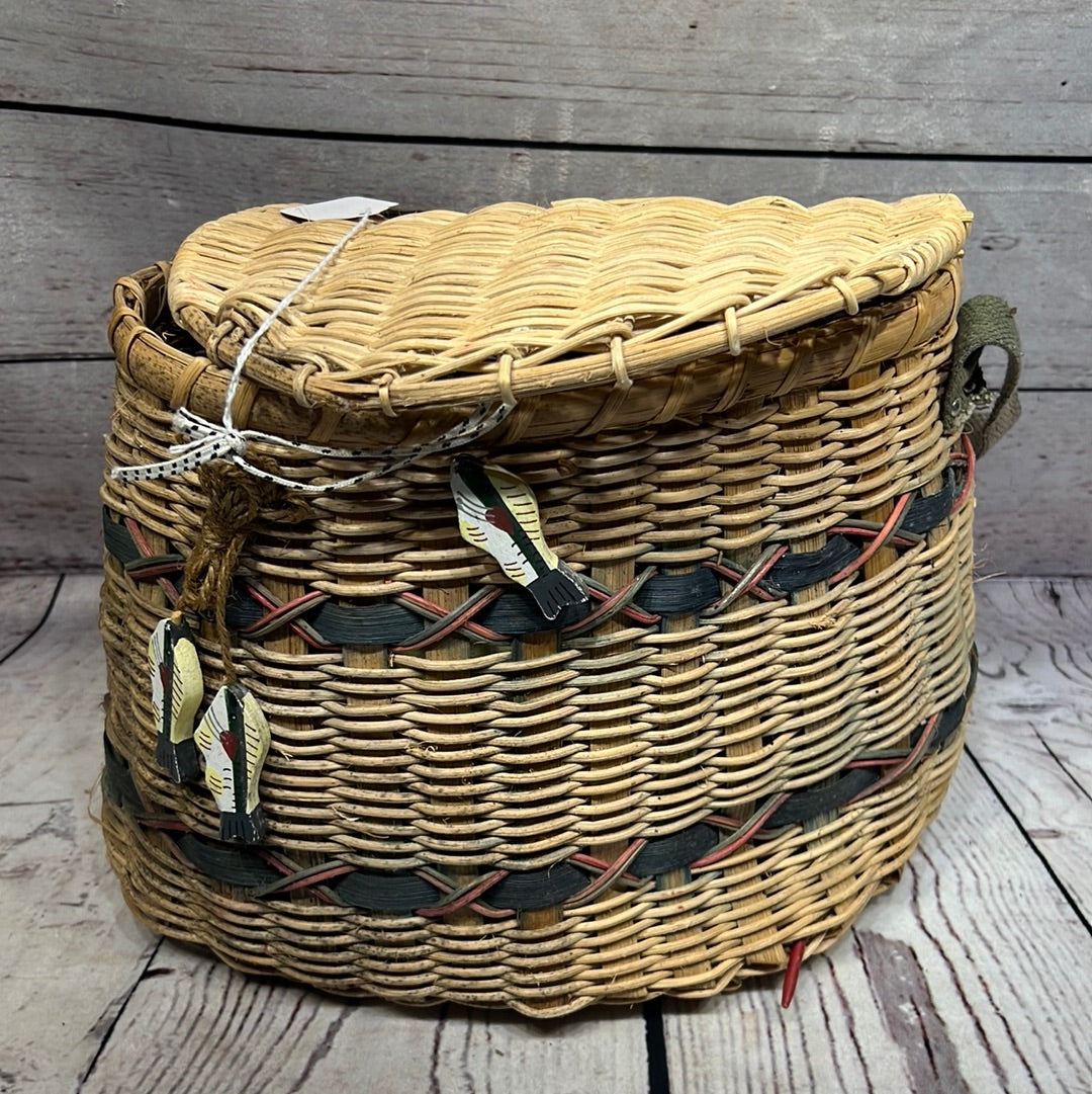 Fly fishing basket