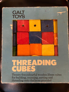 Galt Toys Threading Cubes