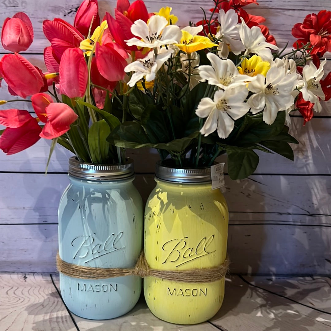 Ball Jar Vase