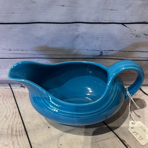 Fiesta ware gravy boat