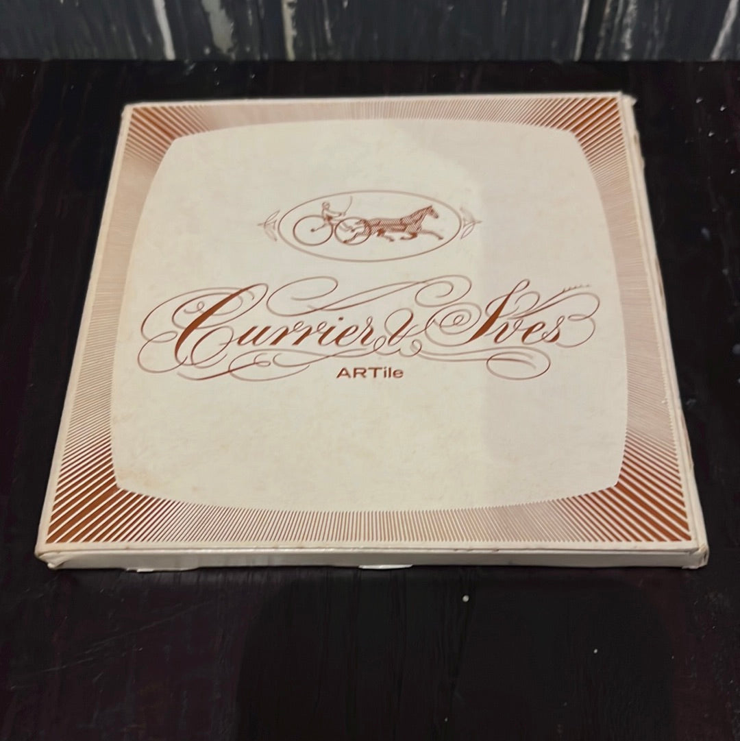 Currier Ives Art Tiles